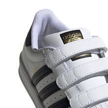 Load image into Gallery viewer, adidas - Superstar CF C - Cloud White/Black - Kids [EF4838]
