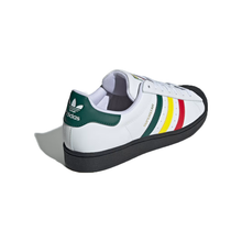 Load image into Gallery viewer, adidas - Superstar - Cloud White/Yellow/Collegiate Green - Unisex [IH3120]