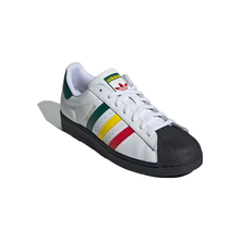 Load image into Gallery viewer, adidas - Superstar - Cloud White/Yellow/Collegiate Green - Unisex [IH3120]