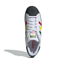Load image into Gallery viewer, adidas - Superstar - Cloud White/Yellow/Collegiate Green - Unisex [IH3120]
