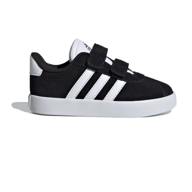 adidas - VL Court 3.0 CF - Black/White Velcro - Kids [ID9158]