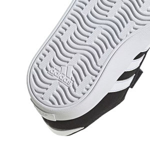 adidas - VL Court 3.0 CF - Black/White Velcro - Kids [ID9158]