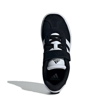 Load image into Gallery viewer, adidas - VL Court 3.0 El C - Black/White - Kids [ID9148]