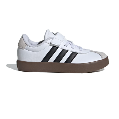 adidas - VL Court 3.0 El C - Cloud White/Black/Grey - Kids [ID9155]