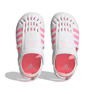 adidas - Water Sandals C - Cloud White/Pink - Kids [HO6320]