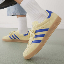 Load image into Gallery viewer, adidas - Gazelle Indoor - Powder Yellow/Royal Blue - Unisex [JH5406]