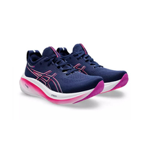 Load image into Gallery viewer, ASICS - Gel Nimbus 26 - Blue Expanse/Bold Magenta - Women&#39;s [1012B601 403]