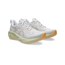 Load image into Gallery viewer, ASICS - Novablast 5 - White/Fawn - Men&#39;s [1011B974 101]