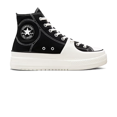 CONVERSE - Chuck Taylor All Star Construct Hi - Black/Vintage White/Egret - Unisex [A05094C]