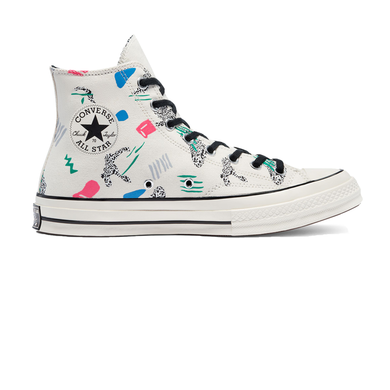 CONVERSE - Chuck Taylor All Star Hi Archive Skate - Egret/Multi/Ivory - Unisex [170923C]