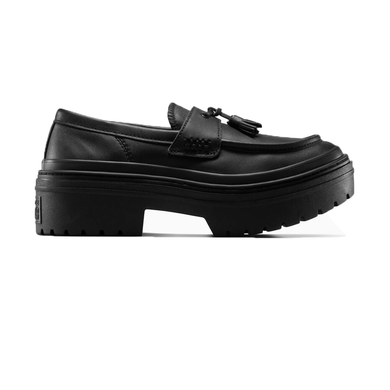 CONVERSE - Chuck Taylor All Star - Lugged Heel Loafer Plaftorm - Black/Black/Black - Women's [A14707C]