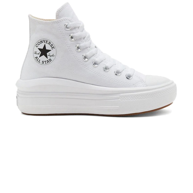 CONVERSE - Chuck Taylor All Star Move Hi - White/Natural Ivory - Women's [568498C]