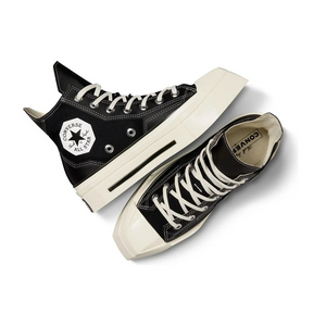CONVERSE - Chuck 70 De Luxe Squared Hi - Black - Unisex [A06435C]