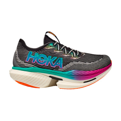 HOKA Cielo X1 1147910 BCQ Black Electric Aqua Mens (LF)