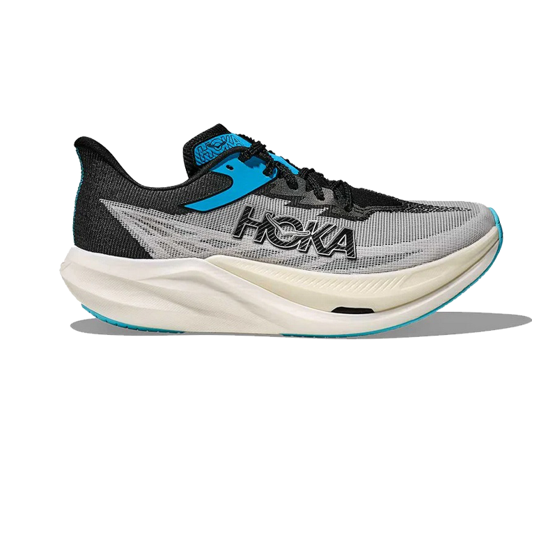 HOKA - Rocket X 3 - White/Black - Men's [1168724-WBLC]