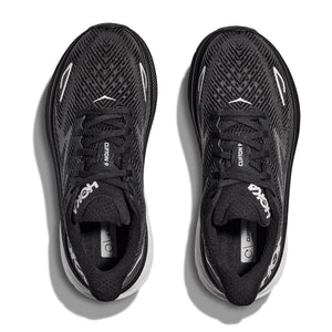 HOKA Clifton 9 Black White 1127895 BWHT Mens (LFMG)