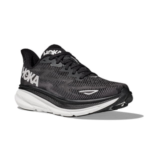 HOKA Clifton 9 Black White 1127895 BWHT Mens (LFMG)