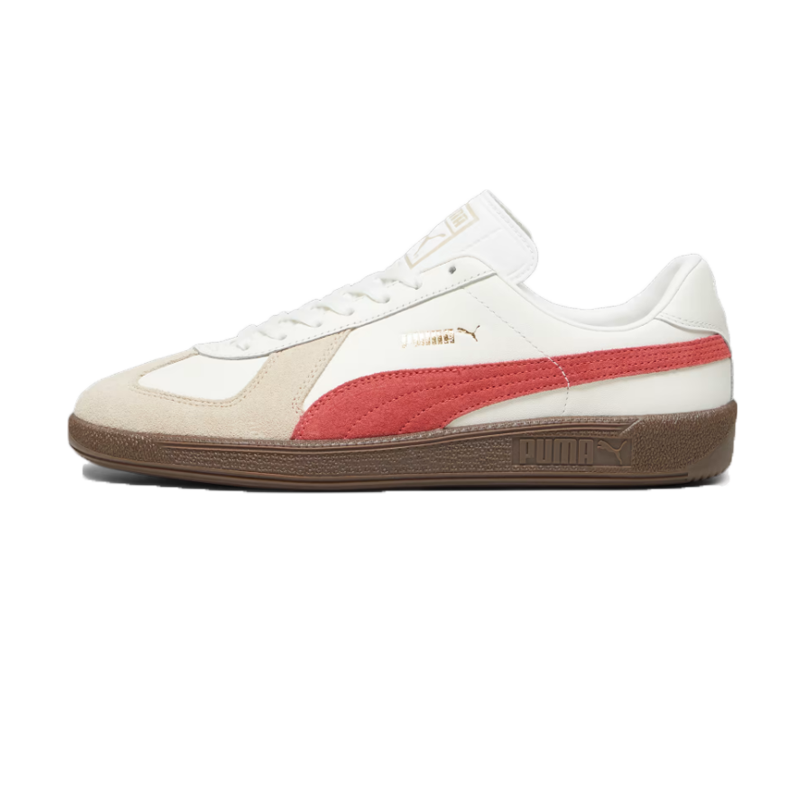 Leftfoot - PUMA - Army Trainer - White Granola Astro Red - Unisex