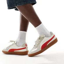 Load image into Gallery viewer, PUMA - Army Trainer - White Granola/Astro Red - Unisex [386607 06]