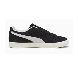 PUMA - Clyde Hairy Suede - Black Frosted Ivory - Unisex [393115 02]