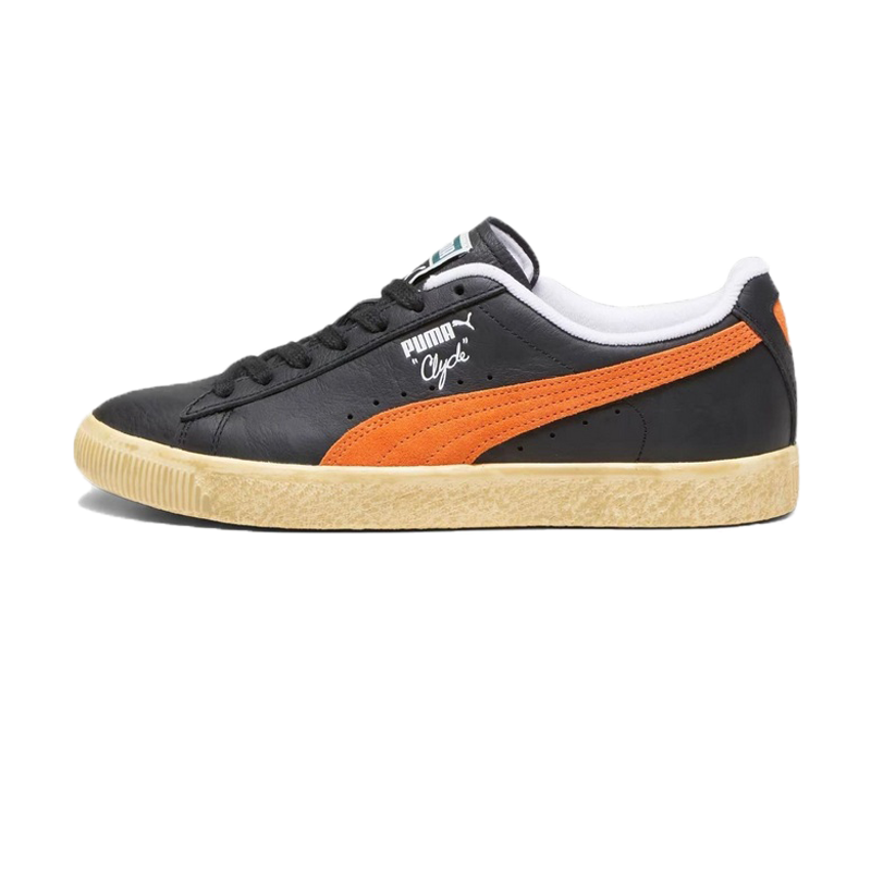 PUMA - Clyde Vintage - Black Rickie Orange - Unisex [394687 02]