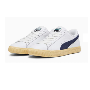 PUMA - Clyde Vintage - White Navy - Unisex [394687 01]