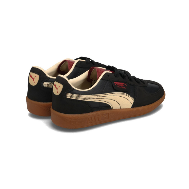 Leftfoot - PUMA - Palermo Players Lane - Black/Intense Red - Unisex ...