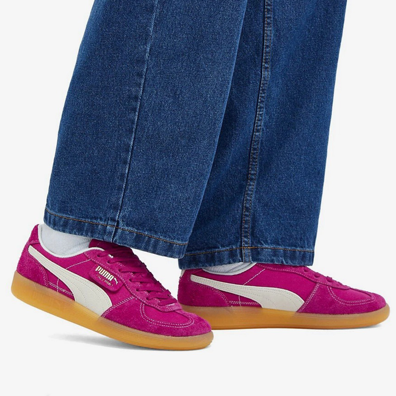 ★PUMA★ Palermo Vintage Magenta Ivory 39684107 396841-07 Amazon.com | PUMA Women's Palermo Vintage Shoes Sneaker