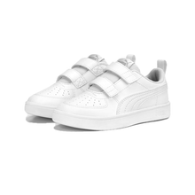 Load image into Gallery viewer, PUMA - Rickie V PS - White/Gray - Kids [391327 01]