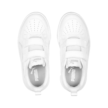 Load image into Gallery viewer, PUMA - Rickie V PS - White/Gray - Kids [391327 01]