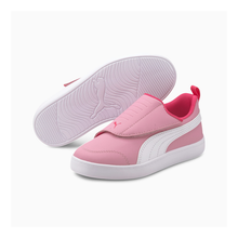 Load image into Gallery viewer, PUMA - Courtflex V2 Padded PS - Pale Pink/Puma White - Kids [372995 03]