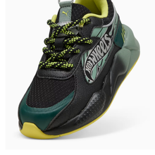 Load image into Gallery viewer, PUMA - RS-X X Hot Wheels - Black Green Moon - Kids [401400 01]