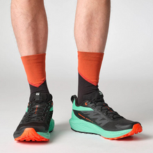 Load image into Gallery viewer, SALOMON - Sense Ride 5 - Black Bay/Cherry Tomato - Men&#39;s [476982]