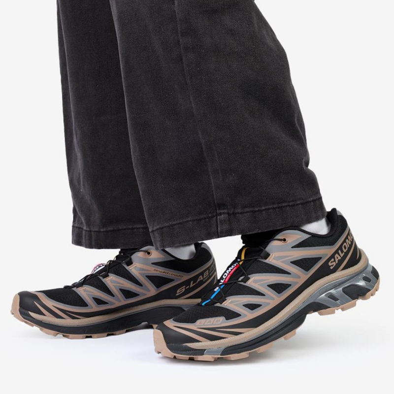 SALOMON - XT-6 - Black/Portabella/Pewter - Unisex [475824 SALOMON - XT-6 - Black/Portabella/Pewter - Unisex [475824