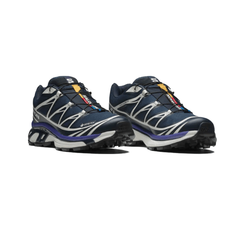 Salomon XT-6 GORE-TEX Trainers - Carbon / Vanilla Ice / Liberty