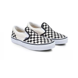 VANS - Classic Slip On - Checkerboard - Black/White - Kids