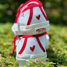 Load image into Gallery viewer, VANS - Mary Jane - Love Vans - True White/Red - Kids