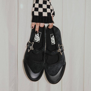 VANS - Mary Jane Starz - Black - Women's