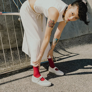 VANS - Mary Jane - Starz Marshmallow - Women's
