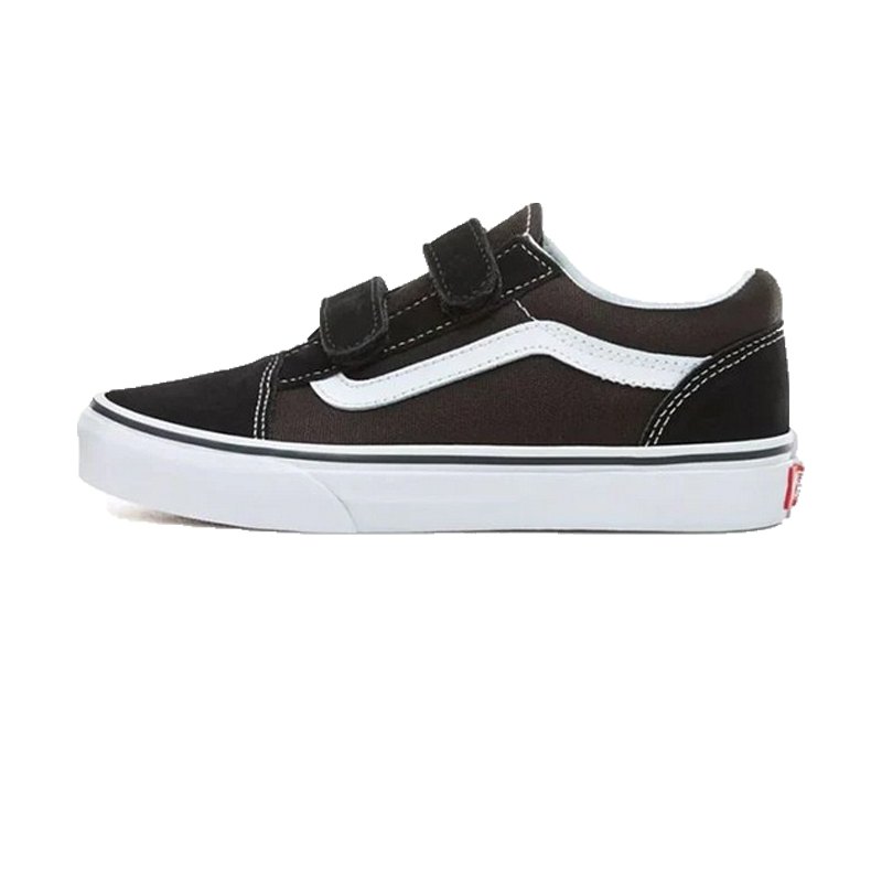 VANS - Old Skool V - Black/True White - Kids