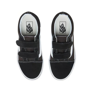 VANS - Old Skool V - Black/True White - Kids