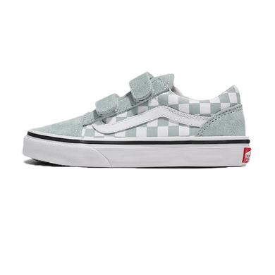 VANS - Old Skool V - Color Theory Checkerboard - Grey - Kids
