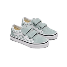Load image into Gallery viewer, VANS - Old Skool V - Color Theory Checkerboard - Grey - Kids
