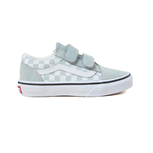Load image into Gallery viewer, VANS - Old Skool V - Color Theory Checkerboard - Grey - Kids