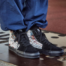 Load image into Gallery viewer, VANS - SK8 Hi - Hazy Bones - Black/White - Unisex
