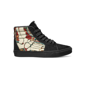 VANS - SK8 Hi - Hazy Bones - Black/White - Unisex