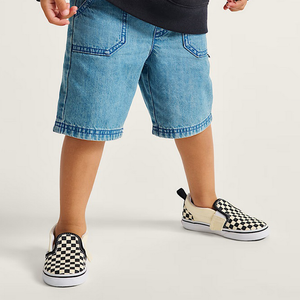 VANS - Slip On V - Checkerboard - Black/White - Toddler