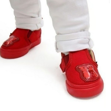 Load image into Gallery viewer, VANS X Haribo - Slip On V - Red Goldbear - Toddler