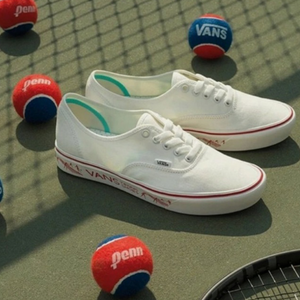 VANS x PENN - Comfycush Authentic - Penn Blanc De Blanc Red - Unisex
