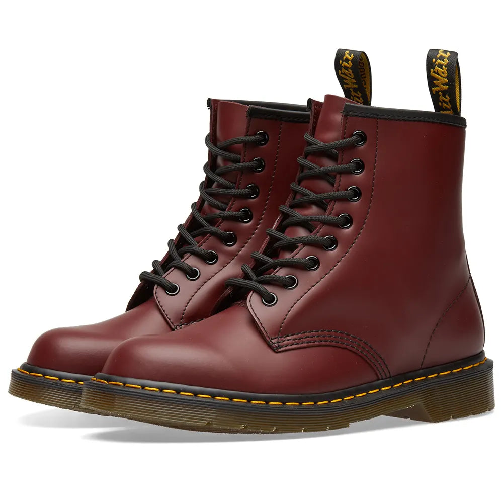 botsen versterking Clancy DR MARTENS 1460 CHERRY RED BOOTS – leftfoot.sg